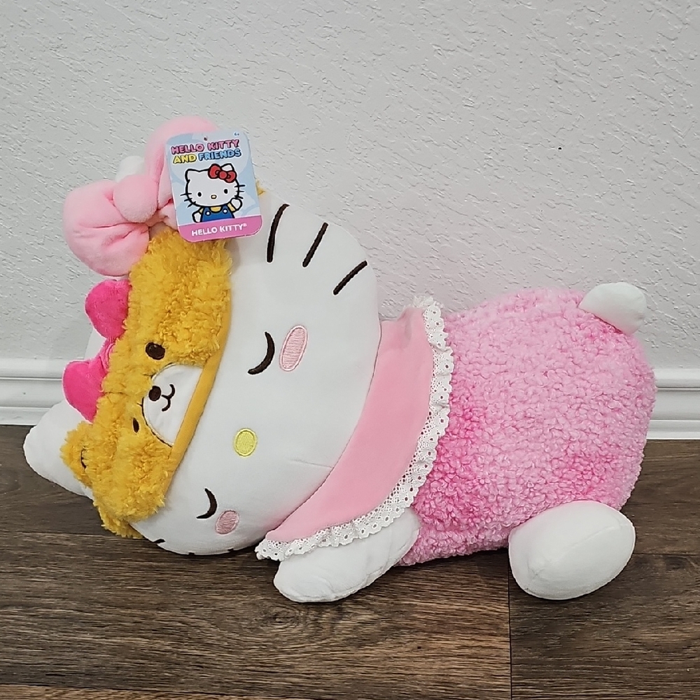Hello Kitty And Friends Hello Kitty Sleeping Plush